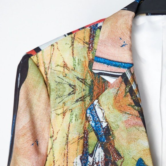 NEW MADONNA LUXE & LEATHER multi button front blazer jacket M-XL LIMITED EDITION - Picture 7 of 7